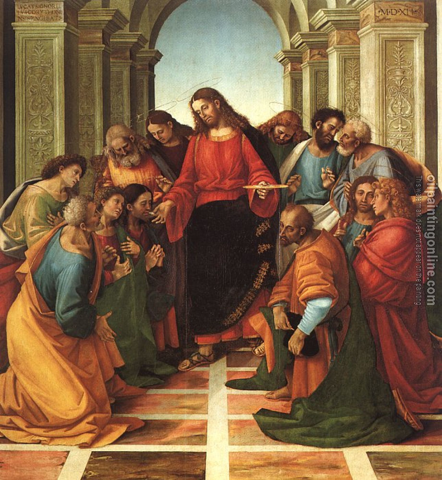 Signorelli, Luca - Communion of the Apostles